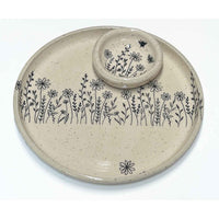 Small Wildflower Plate - Petroff Gallery - Ceramic
