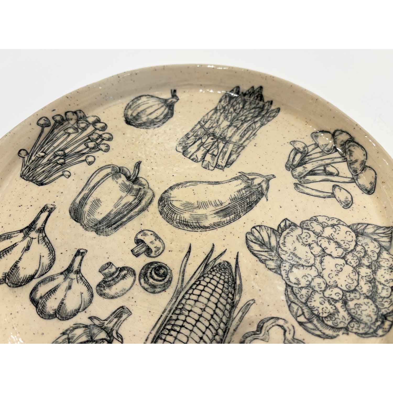 Medium Vegetable Plate - Petroff Gallery - Ceramic Art