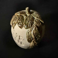 Shana Tova Apple with Bee 2 - Petroff Gallery - Ceramic Art