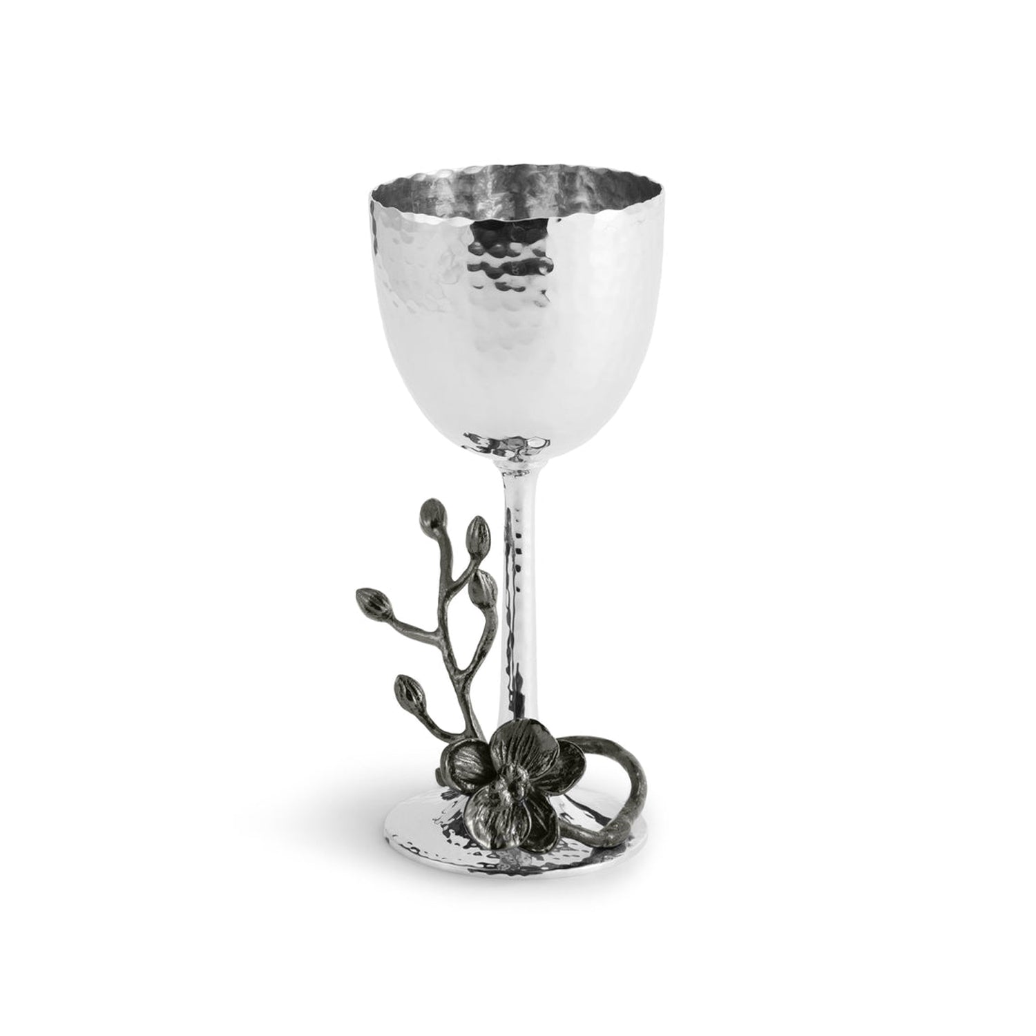Michael Aram - Black Orchid Kiddush Cup, 3" diameter x 6.5" tall