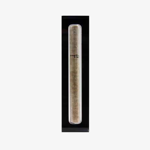 Sm Mezuzah Black - Petroff Gallery - Judaica