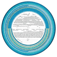 Blue Mosaic - Petroff Gallery - Judaica 