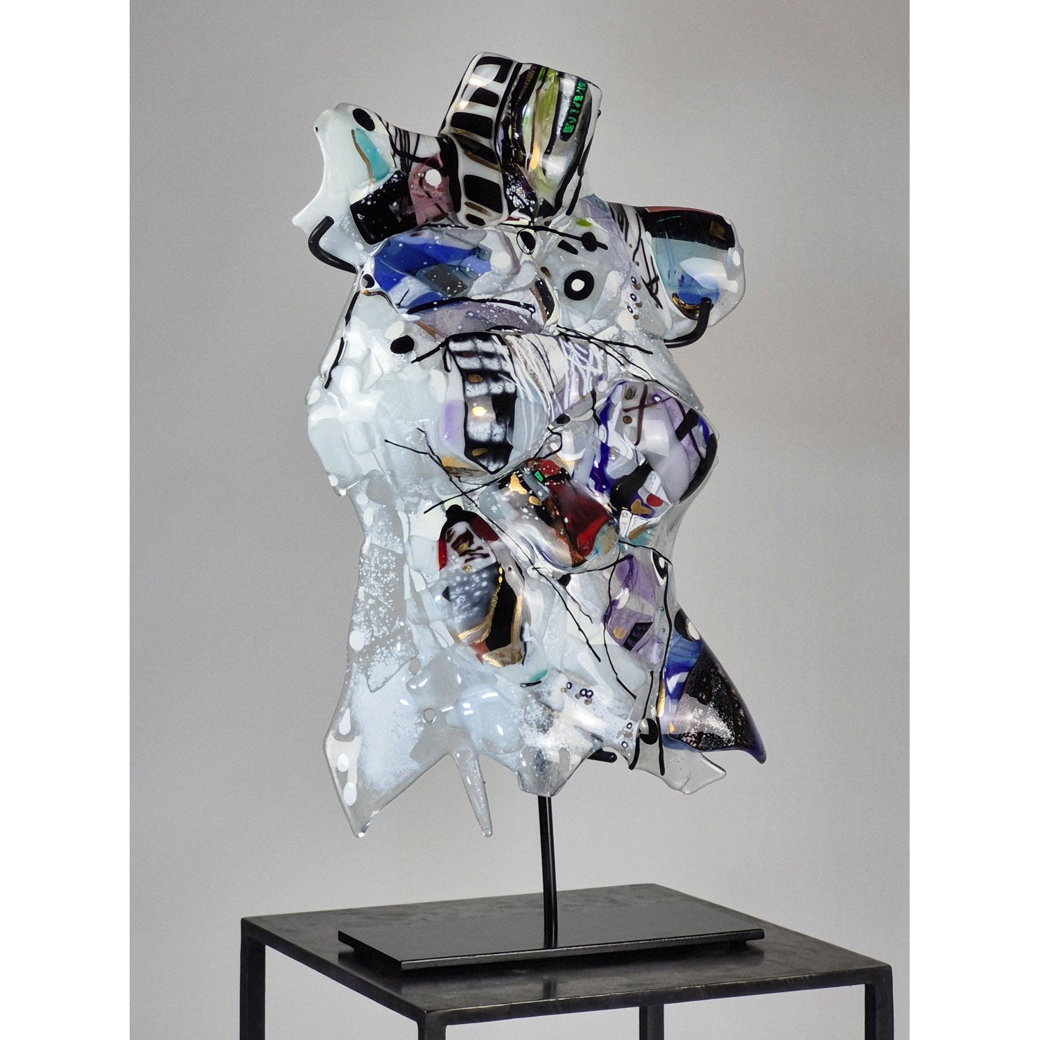 Glass Torso 2 - Petroff Gallery - Glass art