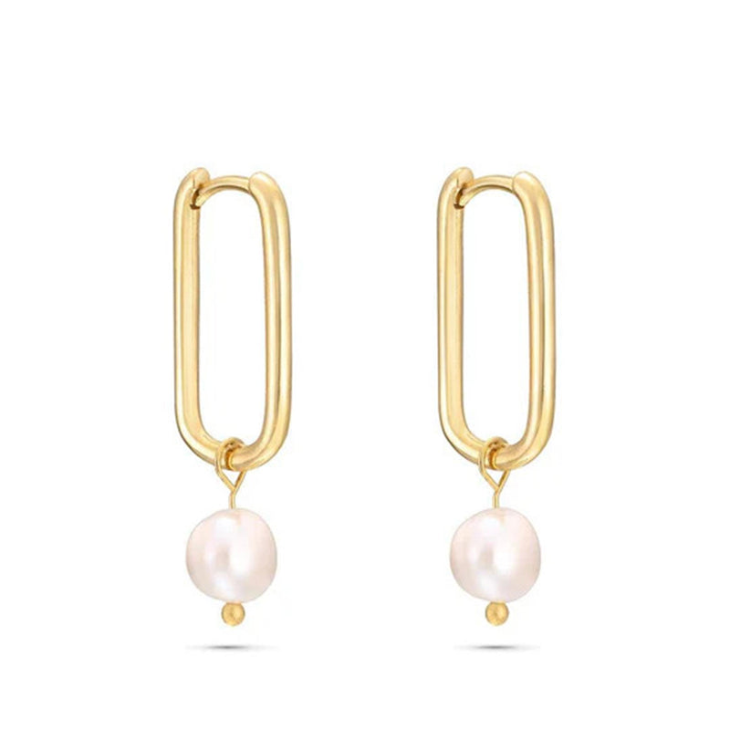 Chloe Earrings Gold - Petroff Gallery - Jewellery