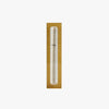 Sm Mezuzah Gold - Petroff Gallery - Judaica