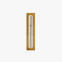 Sm Mezuzah Gold - Petroff Gallery - Judaica