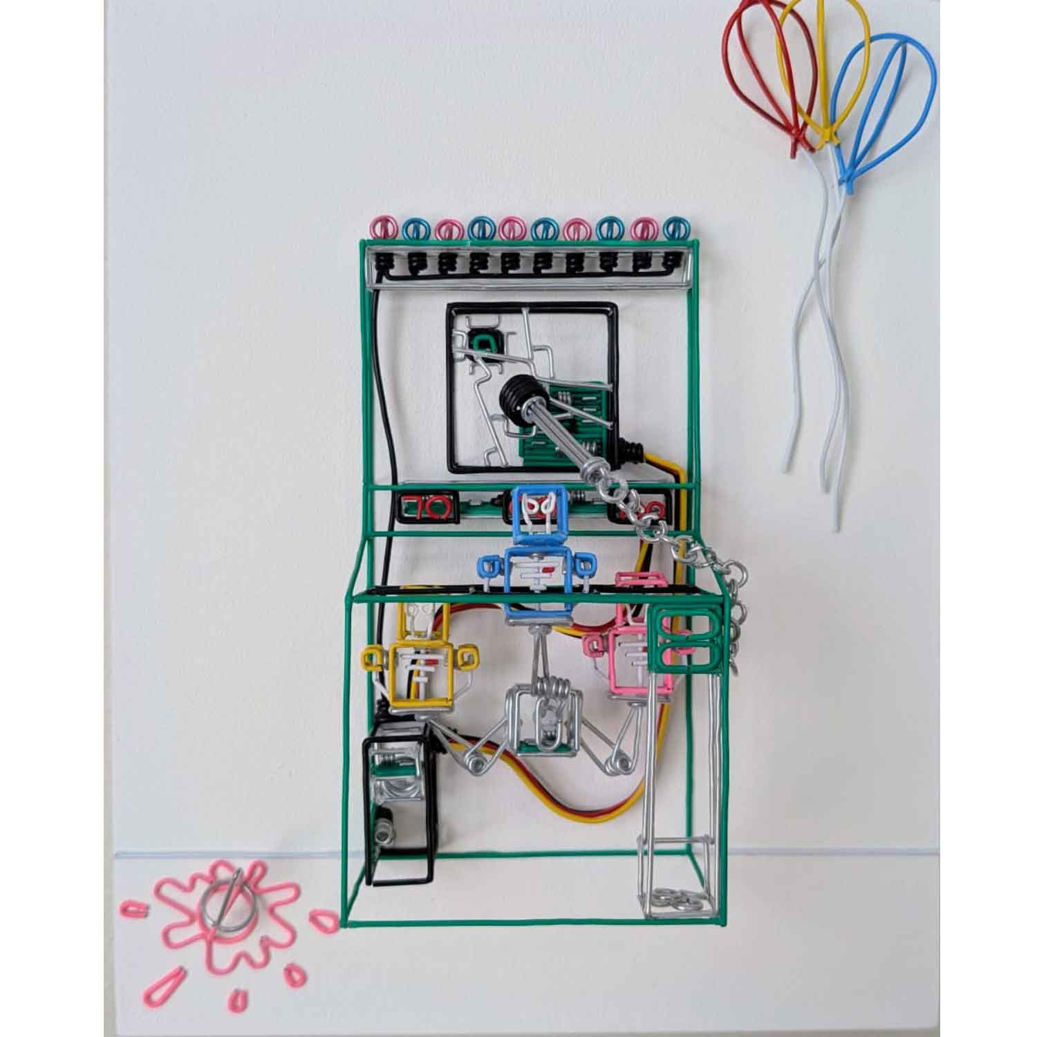 Self Sabotage 10" x 8" - Petroff Gallery - Mixed Media Art