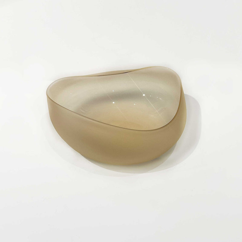 Whiskey Topography Bowl Small - Petroff Gallery - Glass Art