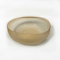 Whiskey Topography Bowl Medium - Petroff Gallery - Glass Art