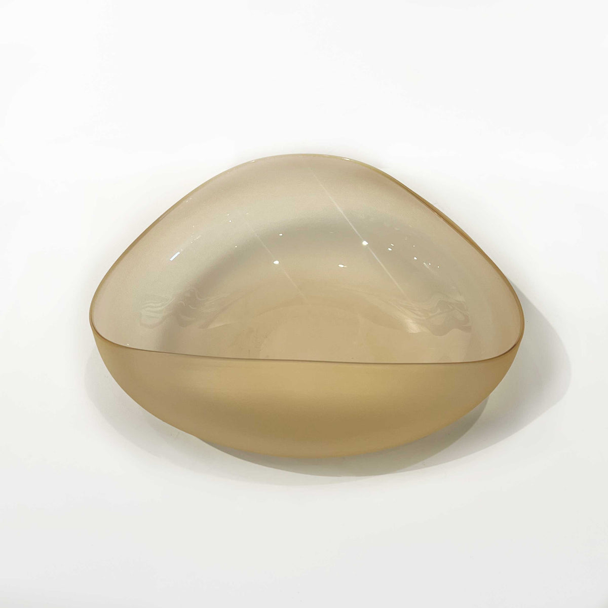 Whiskey Topography Bowl Medium - Petroff Gallery - Glass Art