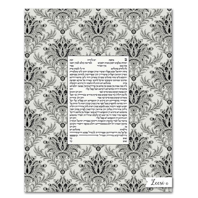 Indian Damask - Petroff Gallery - Zeesi Paltrowitz