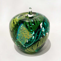 Large Glass Apple - Petroff Gallery - Glass Art