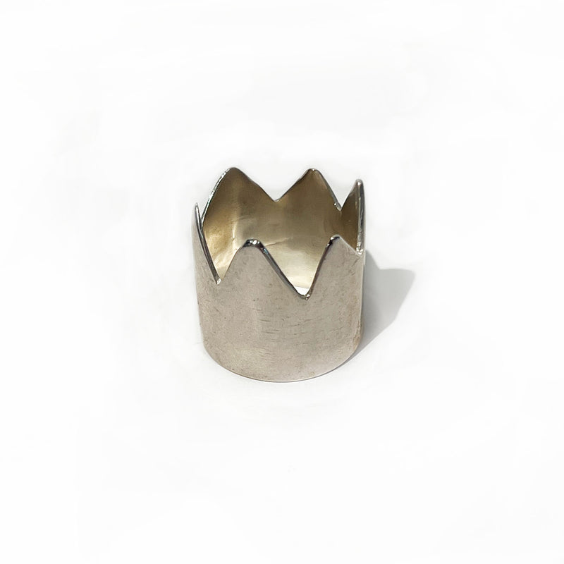 Tall Crown Ring - Petroff Gallery - Jewellery 