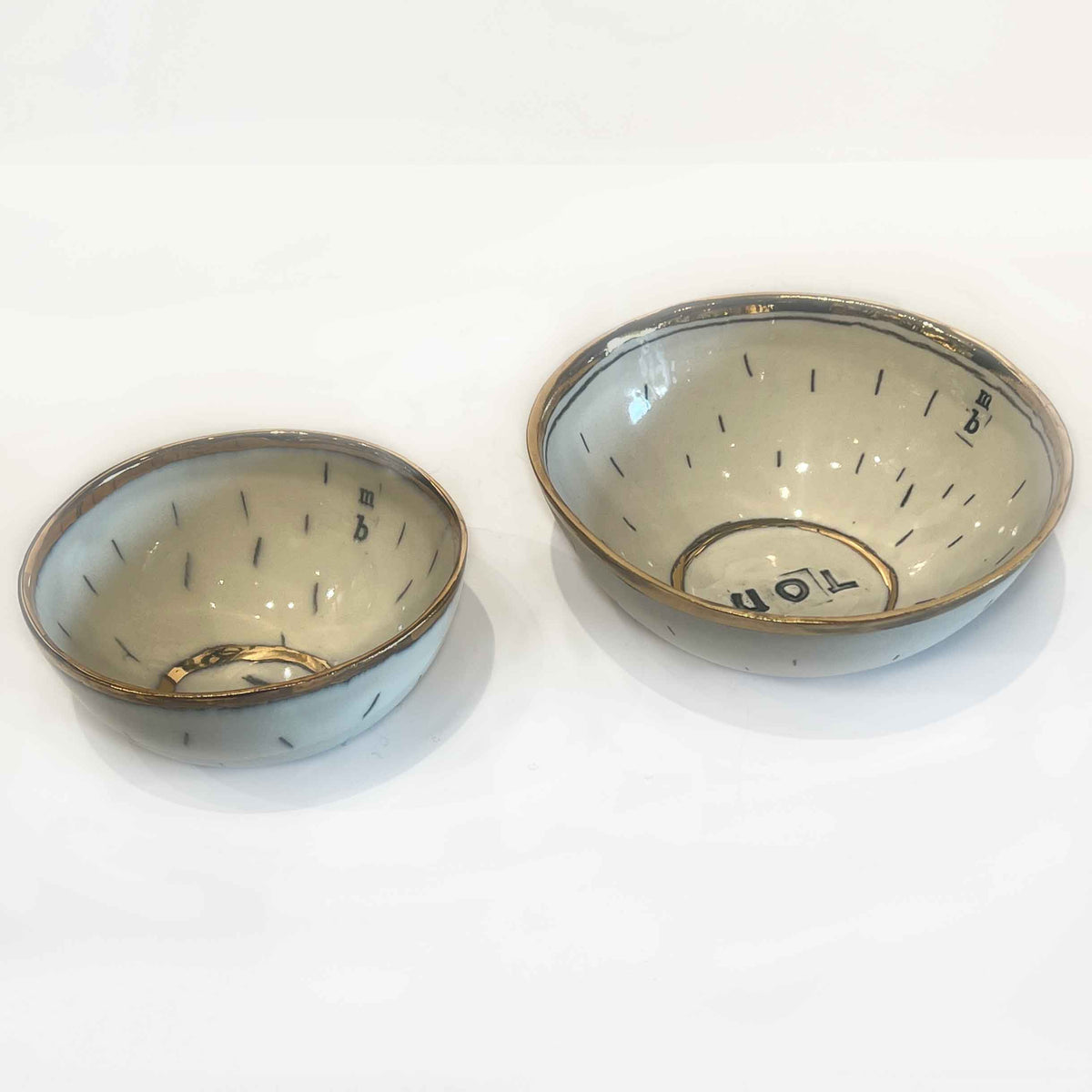 Beauty, and Generosity Bowl Set - Petroff Gallery - Ceramics