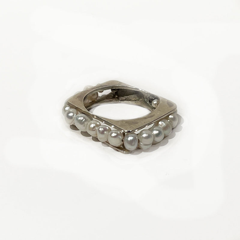 Abstract Pearl Ring - Petroff Gallery - Jewellery  