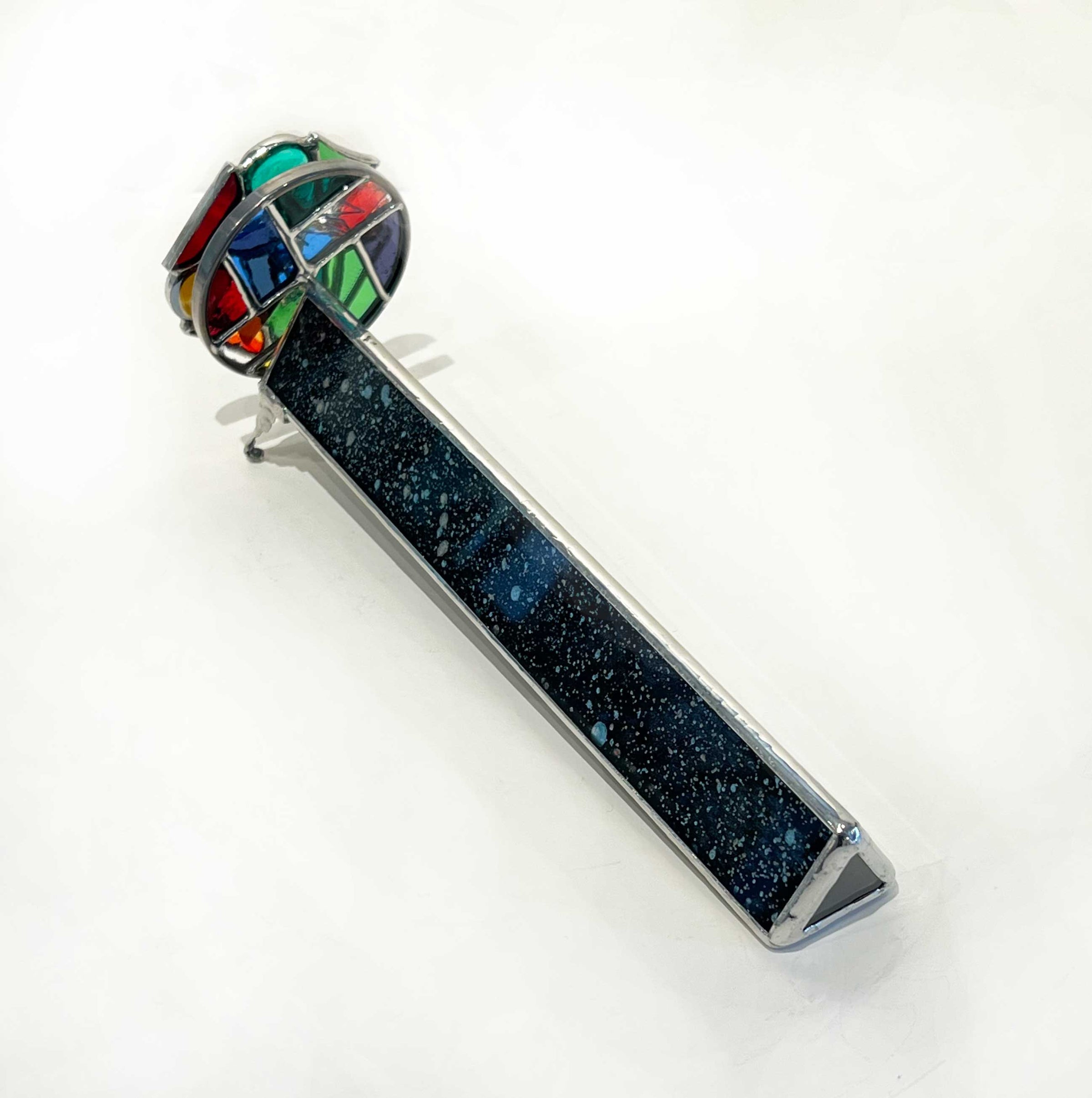 Large Dark Blue Kscope detail - Petroff Gallery - Kaleidoscope