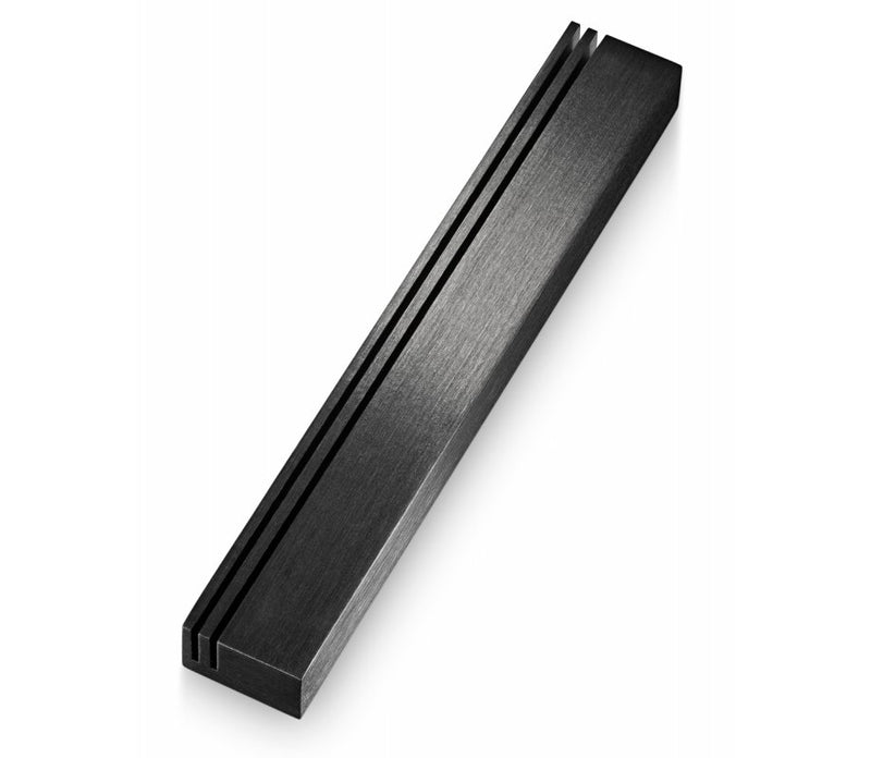 Rail Mezuzah - Black - Petroff Gallery - Judaica