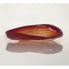 Red Undula Bowl - Petroff Gallery - glass