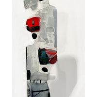 Glass Totem 2 - Petroff Gallery - Glass Sculpture 