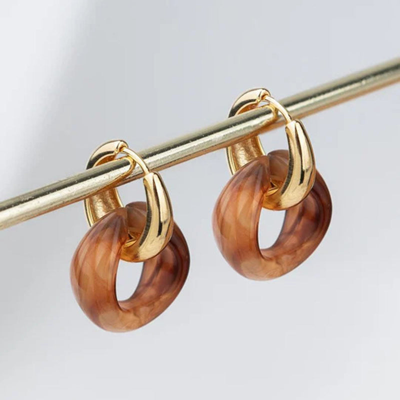 Warren Earrings Gold - Petroff Gallery - Jewellery