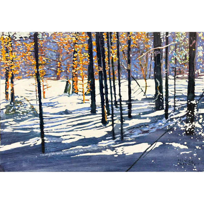 Sunbright Day 2 16" x 23.5" - Petroff Gallery - Painting