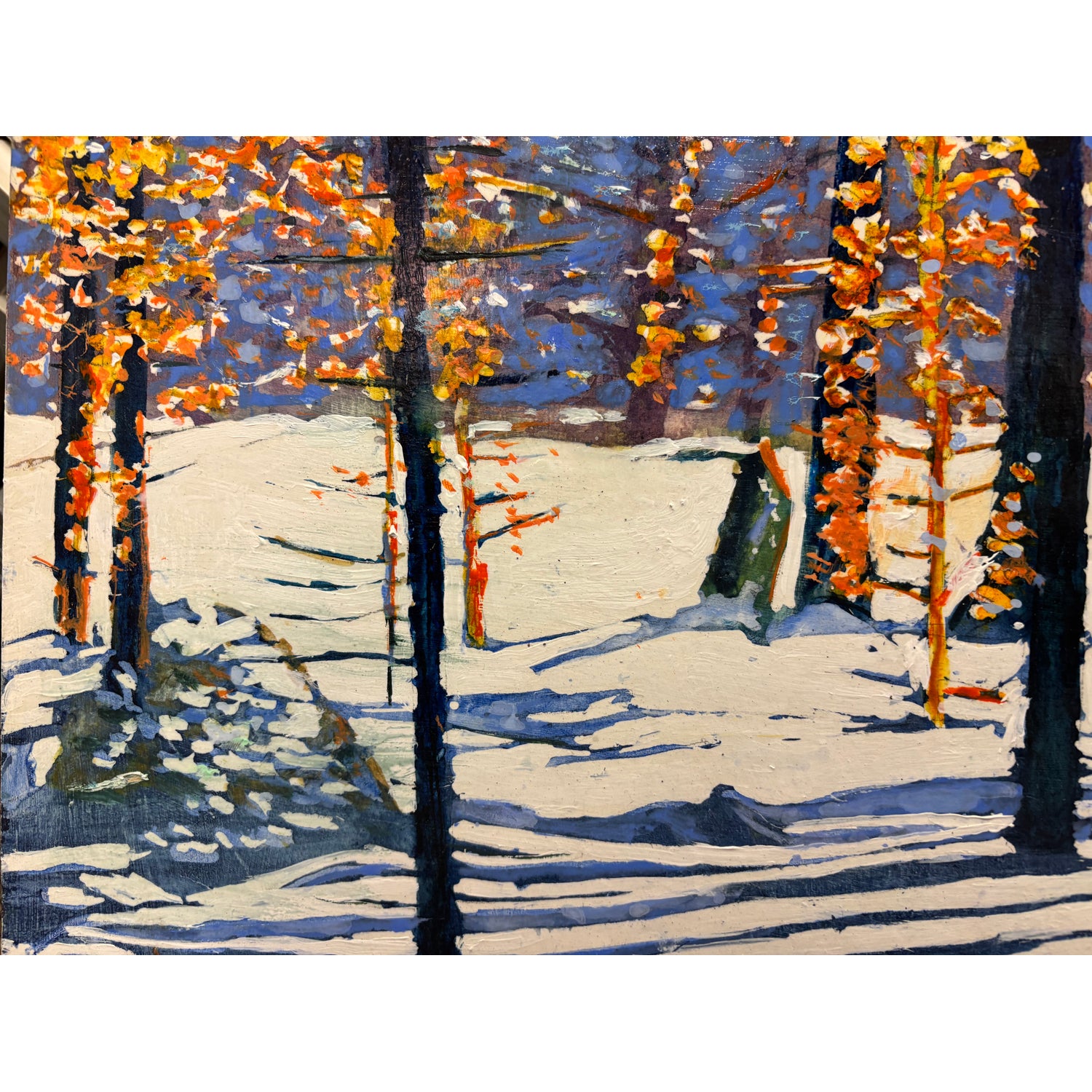 Sunbright Day 2 16" x 23.5" - Petroff Gallery  - Paintings