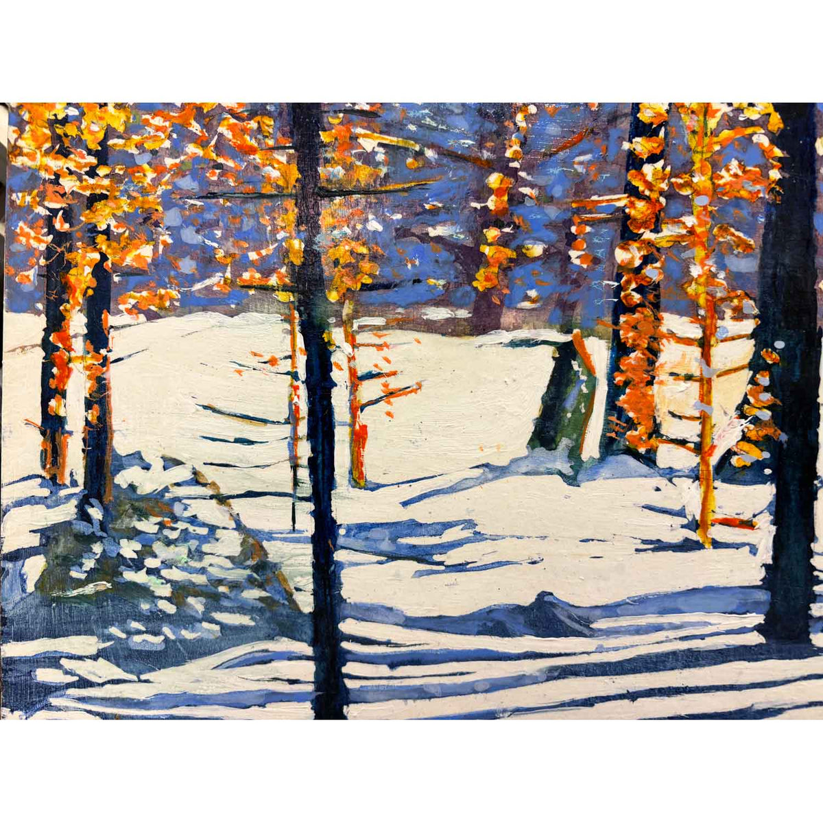 Sunbright Day 2 16" x 23.5" - Petroff Gallery - Painting