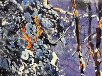 Drifting Past Daylight 16" x 16" - Petroff Gallery - Paintings