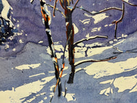 Drifting Past Daylight 16" x 16" - Petroff Gallery - Paintings