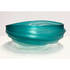 Brad Copping - Turquoise Undula Bowl, 5" x 10.5" x 8.5"