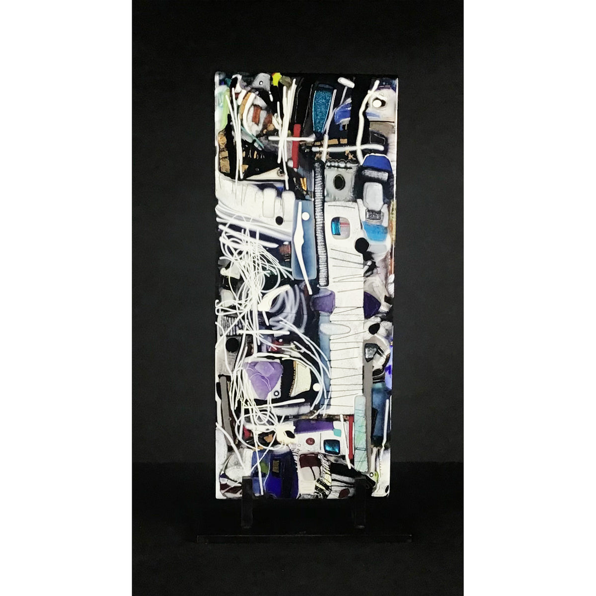 Robert Buick - Glass Panel, 21.5" x 10" x 4"