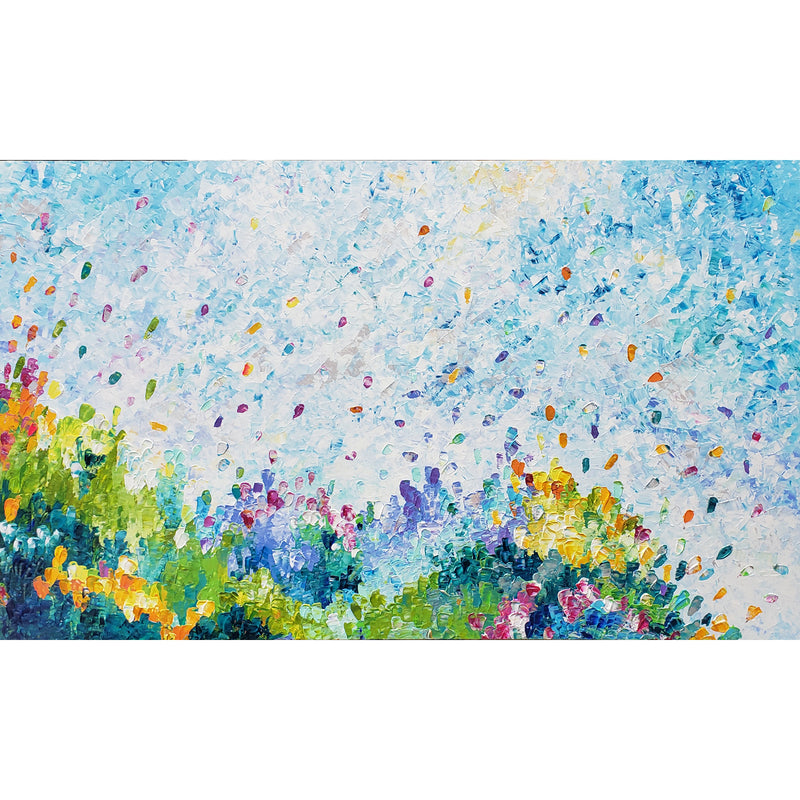 Kate Taylor - Blooms On A Windy Day, 36" x 60"