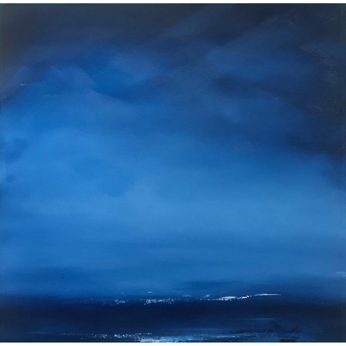 Jacques Descoteaux - Blue World, 20" x 20"