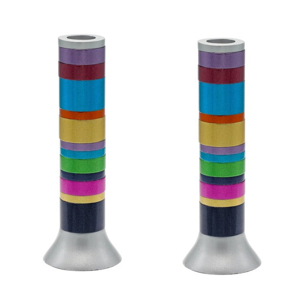 Yair Emanuel - Multicolour Full Rings Candleholders