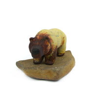 Ed colberg- grizzly large ochre swirl