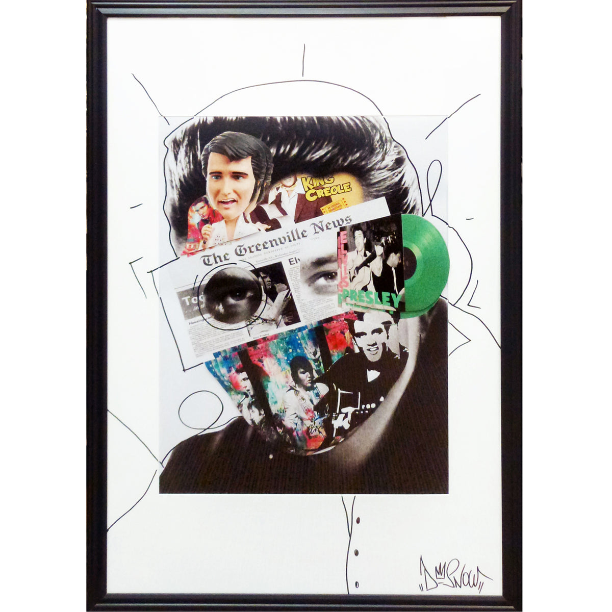 Diogo Neves -  Elvis 36" x 26"
