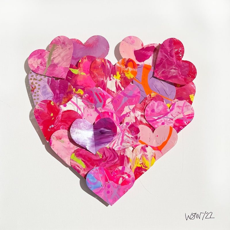 Wendy Solomon-Weizel - Everything's Better in Pink, 12" x 12"