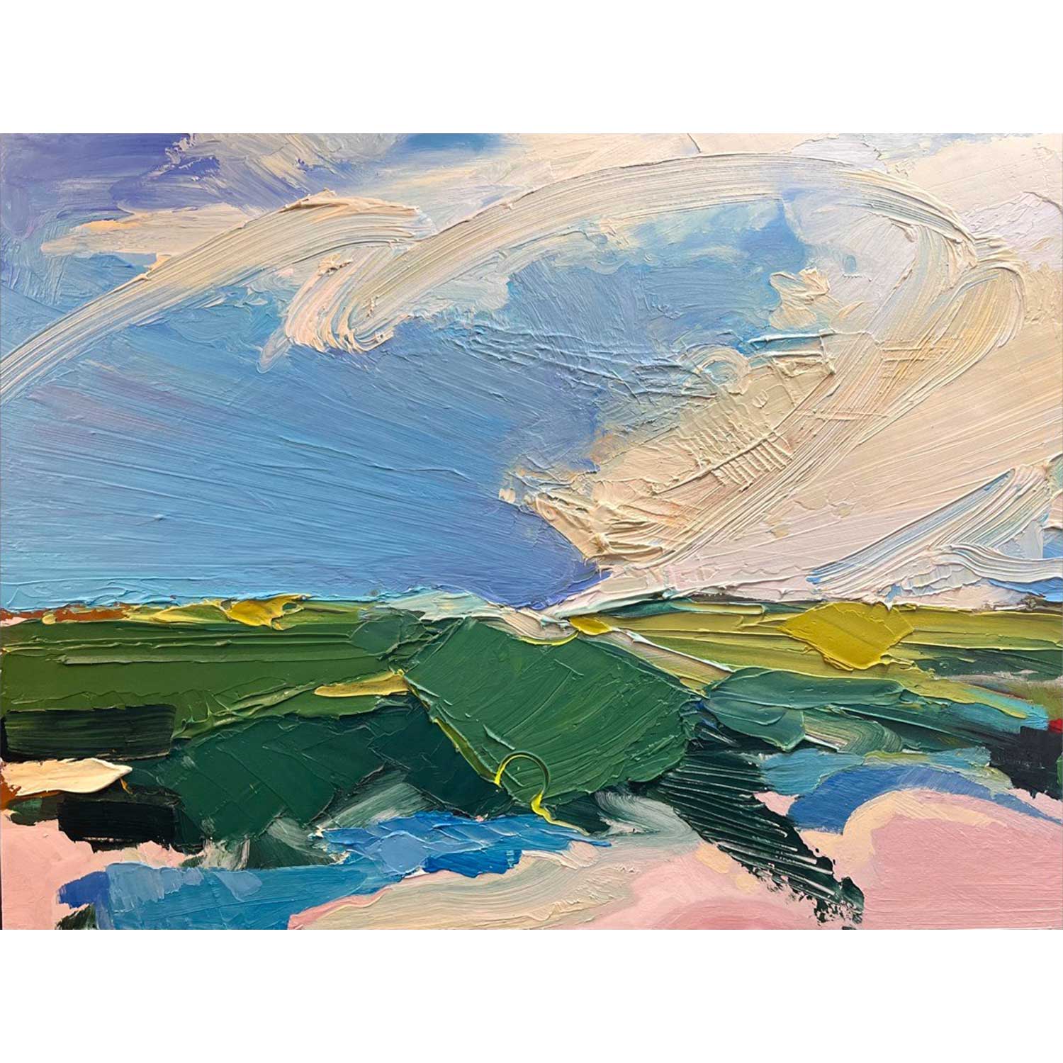Finding A Rhythm in the Clouds 36" x 48"
