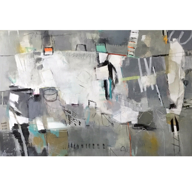 Rina Gottesman - Fragments of A Conversation, 40" x 60"