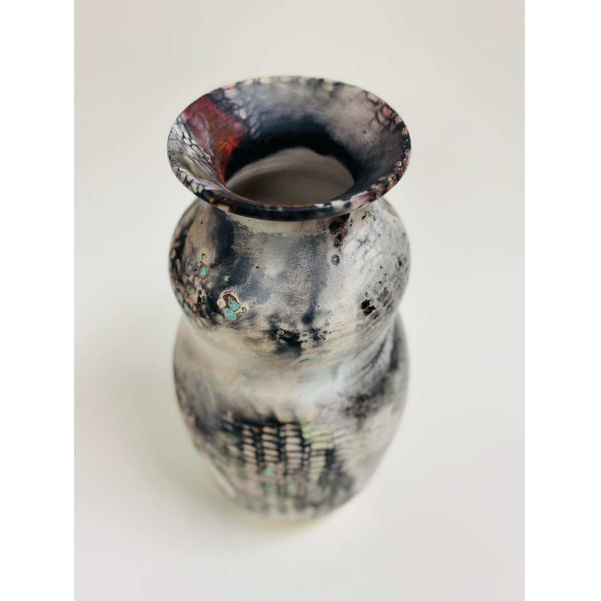 Barrel Fired Medium Vase