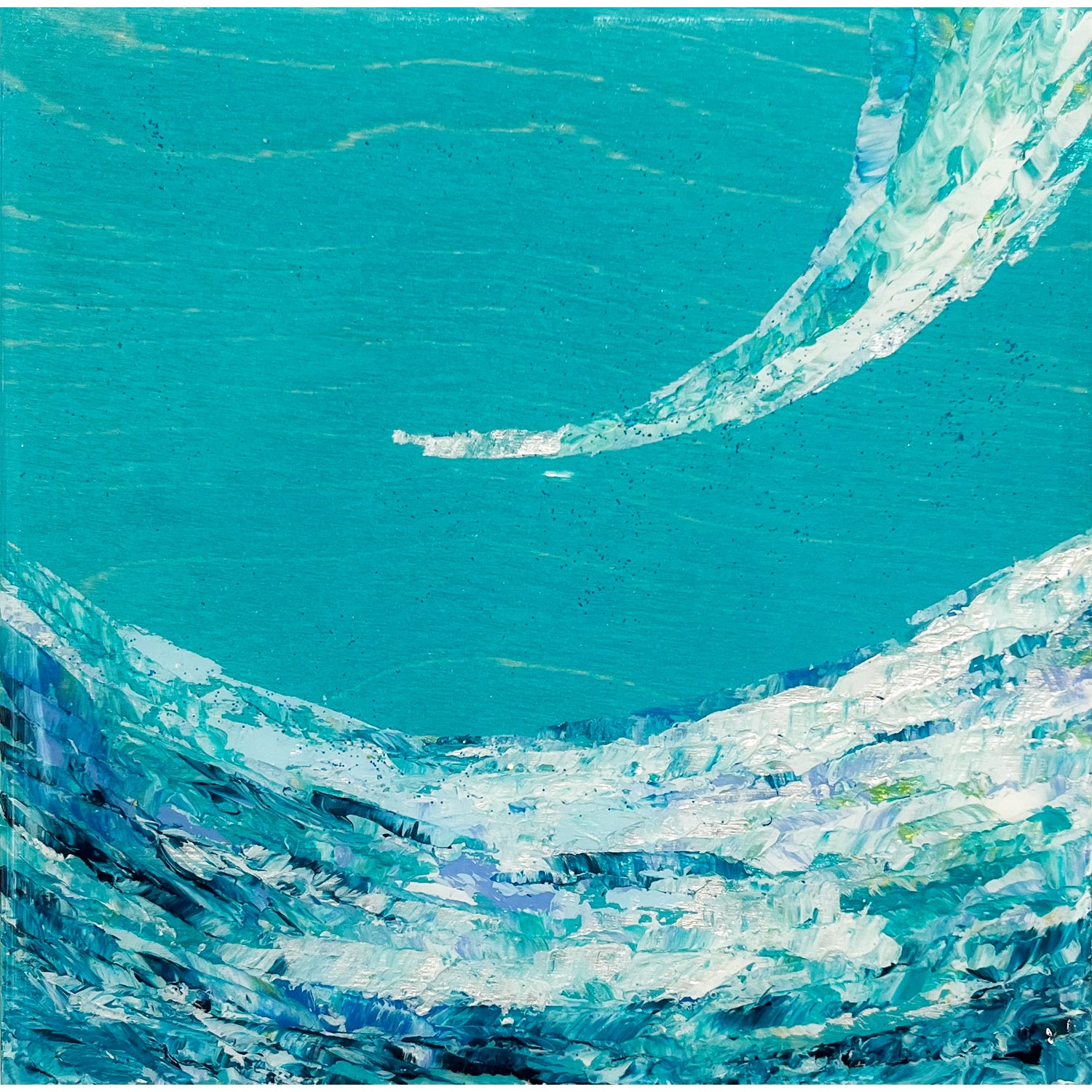 Kate Taylor - In the Wave, 6" x 6"