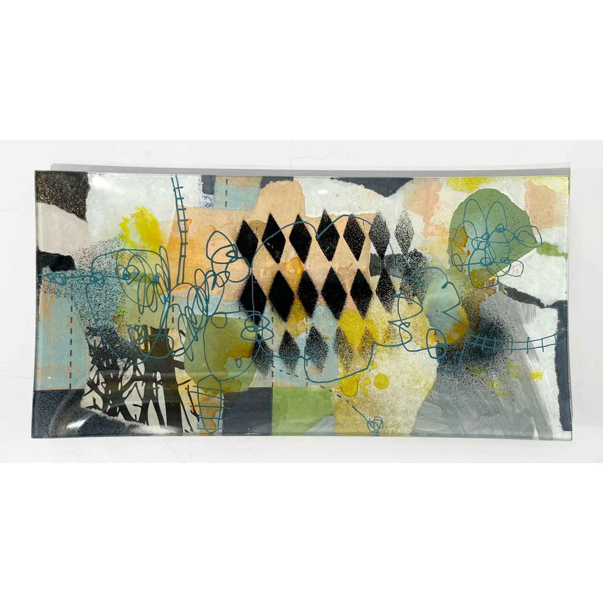 Julie Bell - Rectangle Plate 12" x 6"