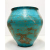 Makiko Hicher - Large Blue Vase, 11" x 10" x 10"