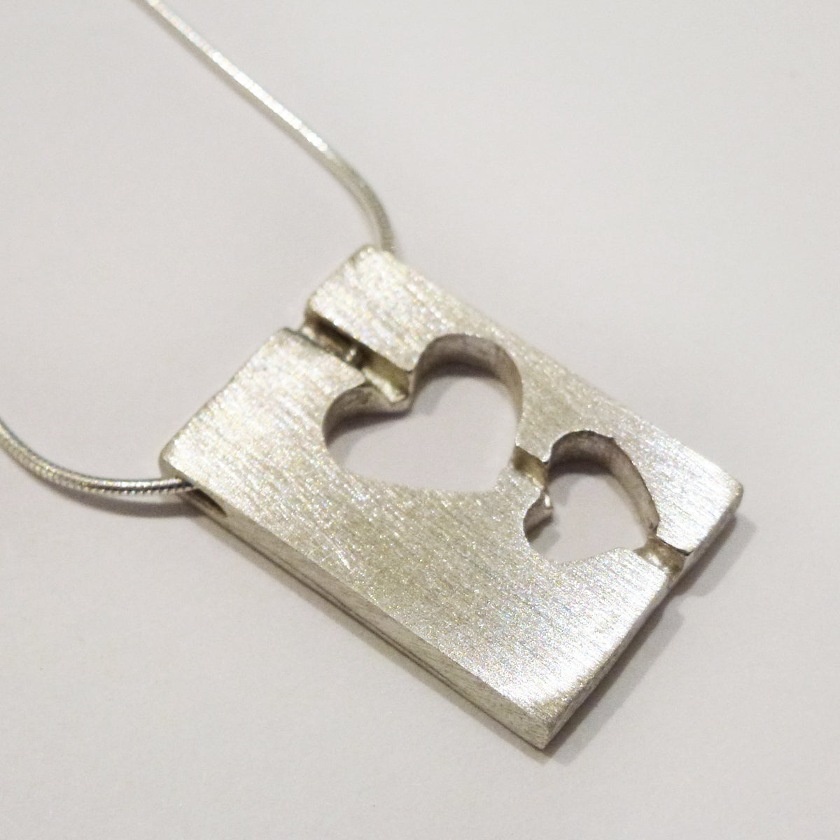 Yair Stern - Two Hearts Necklace 