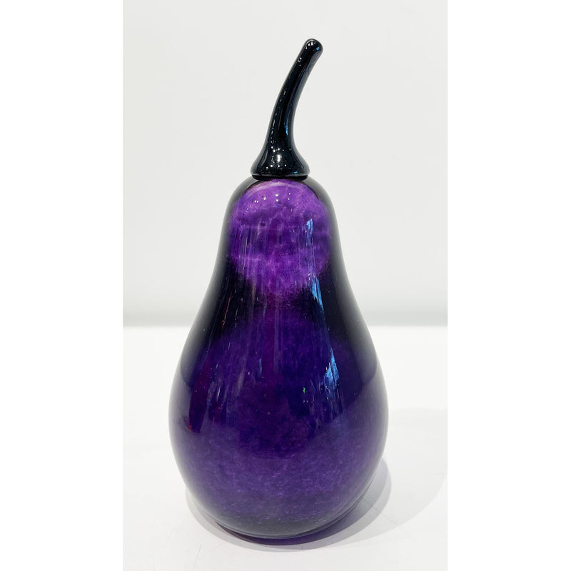 Mark Armstrong - Purple Pear, 5.5"