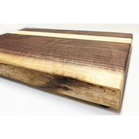 Norman & Brendan Daignault - Walnut Stripe Board, 14" x 18"