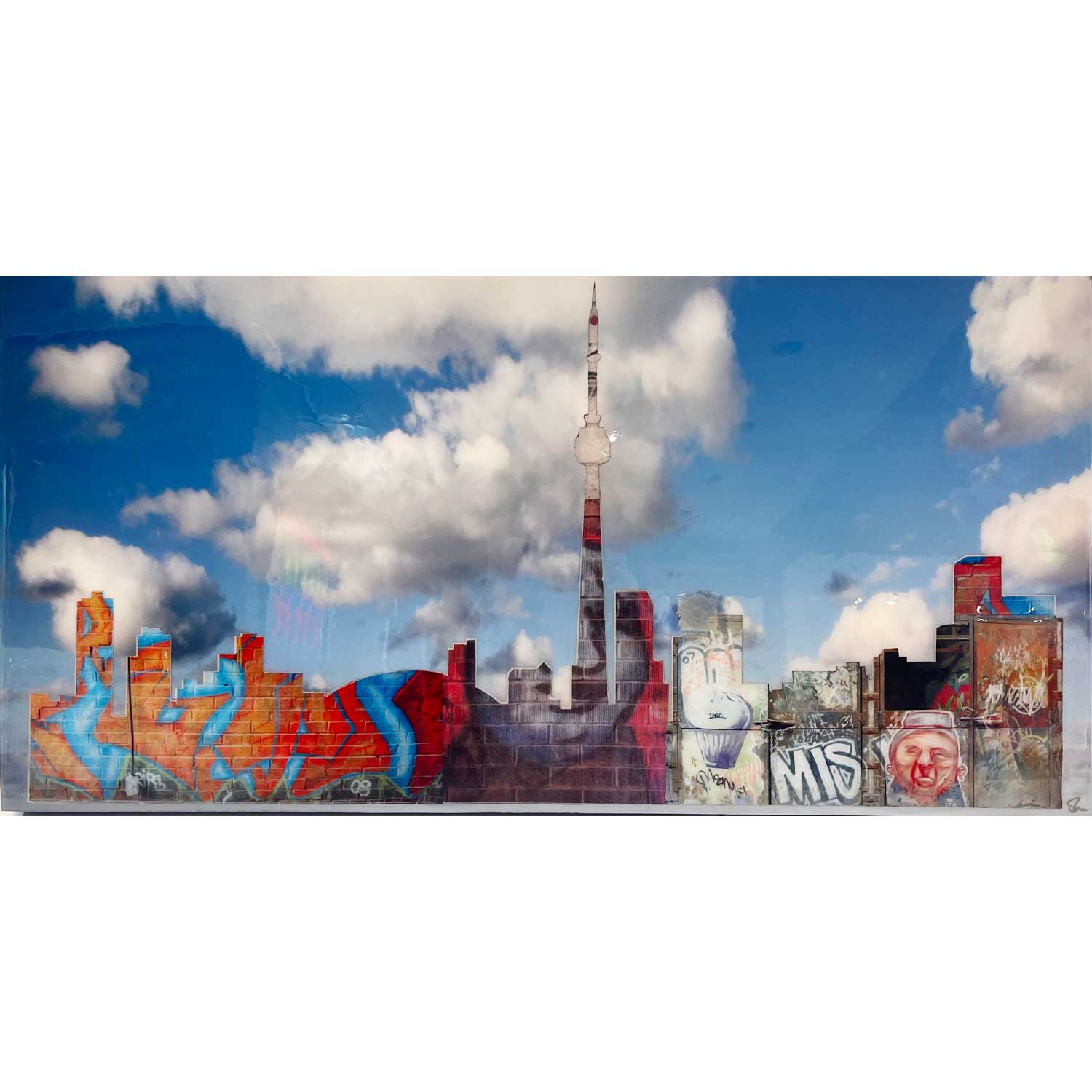 Michael Toole - Tattoo You Toronto II, 12" x 36"
