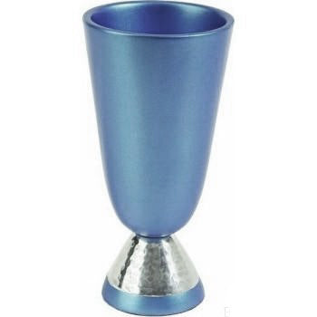 Yair Emanuel - Kiddush Cup Hammer Work Blue