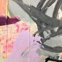 Rachel Ovadia - Purple Rain, 54.5" x 66.5"
