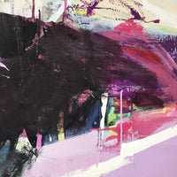 Rachel Ovadia - Purple Rain, 54.5" x 66.5"